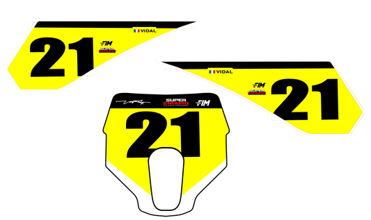 Stark Varg EX SuperEnduro Replica Number Plate Kit