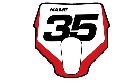 Stark Varg EX Number/Headlight Front Plate